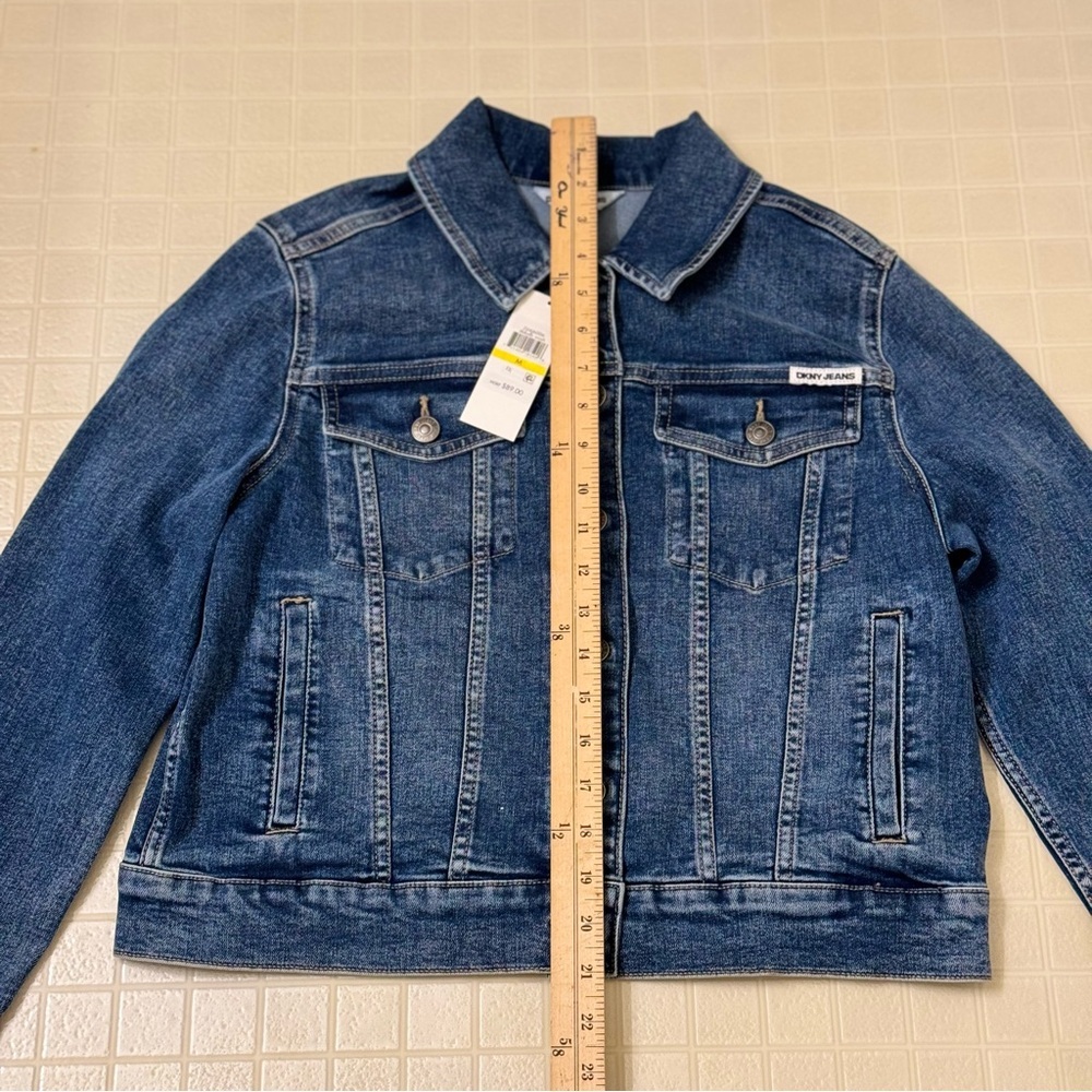 DKNY Women’s Denim Jacket Size M - Picture 5 of 11